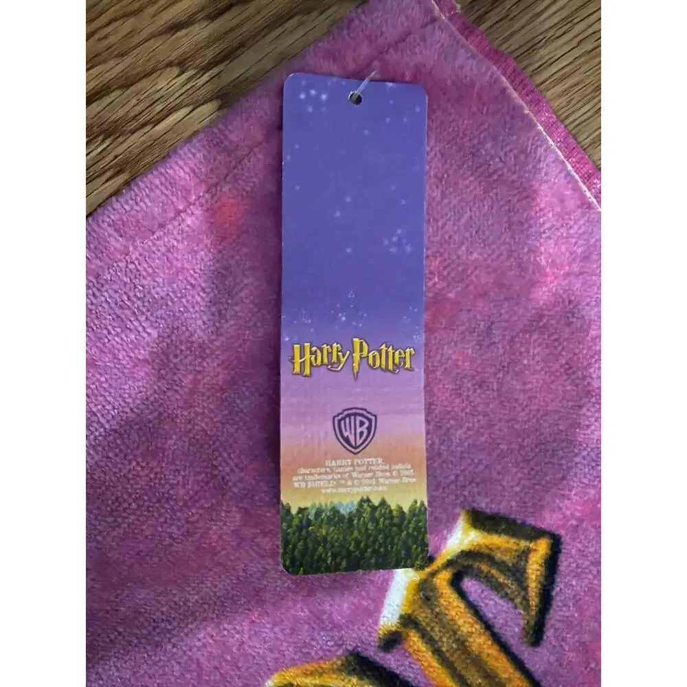 Vintage 2001 Harry Potter Sorcerer's Stone Beach Towel NOS Tags Style 4111